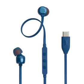 Wired headphones JBL Tune 310C USB-C Blue (JBLT310CBLU)